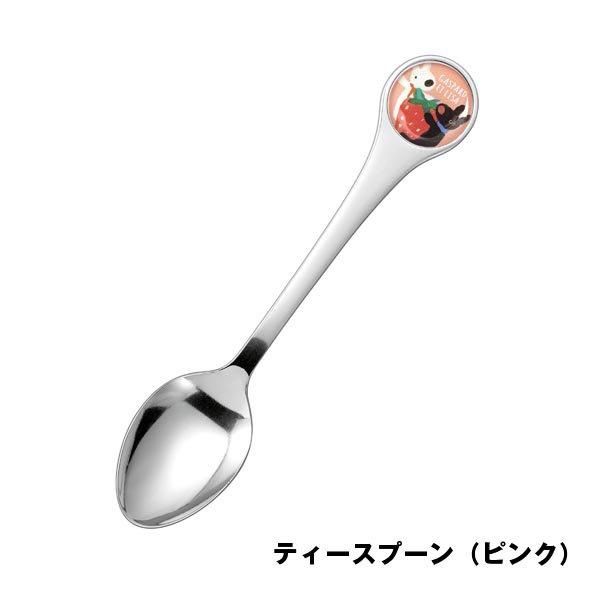 リサとガスパール】樹脂盛り「いちご」ティースプーン、ケーキフォーク