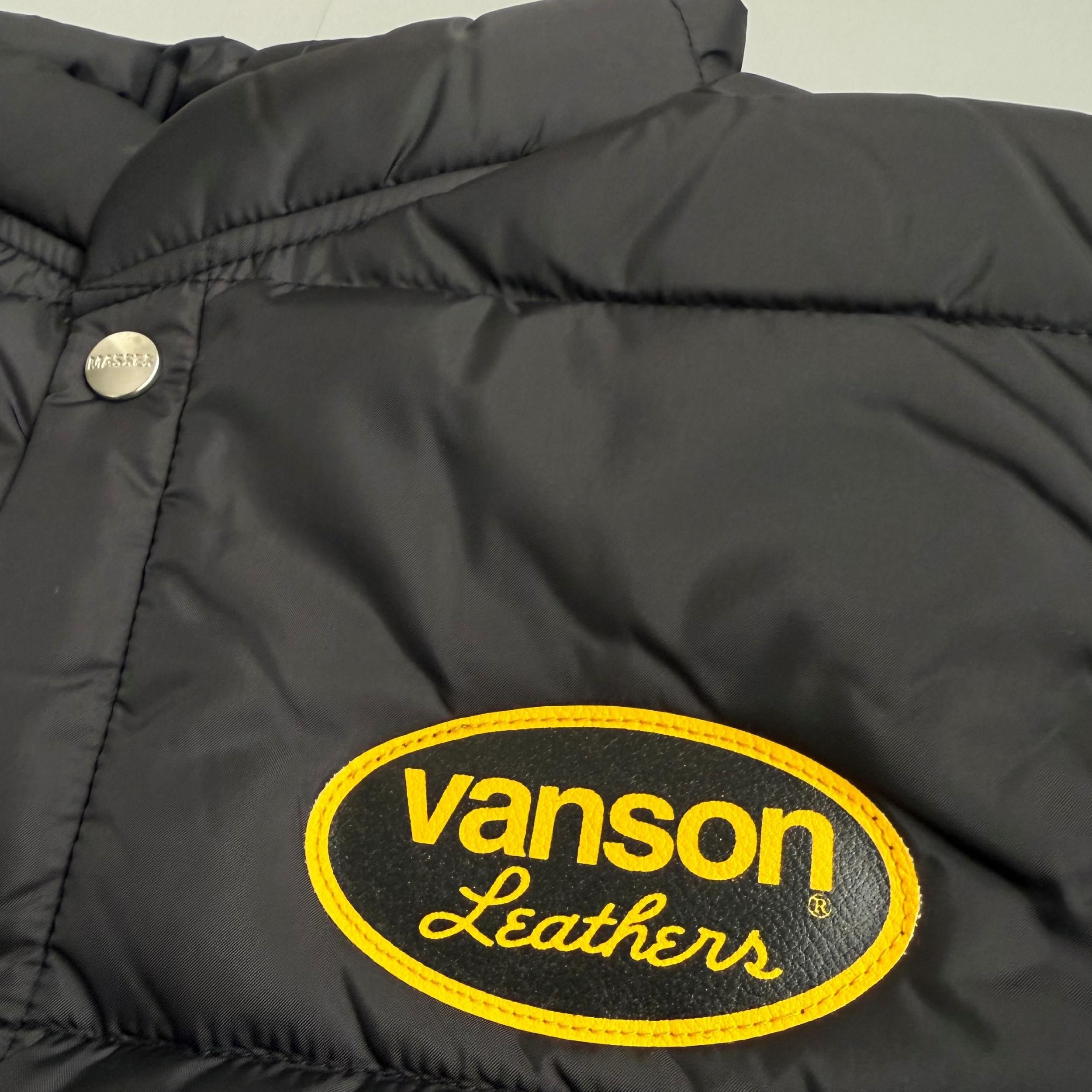 MASSES] VANSON × MASSES NYLON VEST - ALL KEYED UP