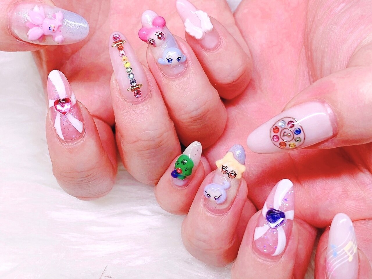 ☆おジャ魔女どれみネイル☆：PG010424657｜ネイルサロンブリス(nail