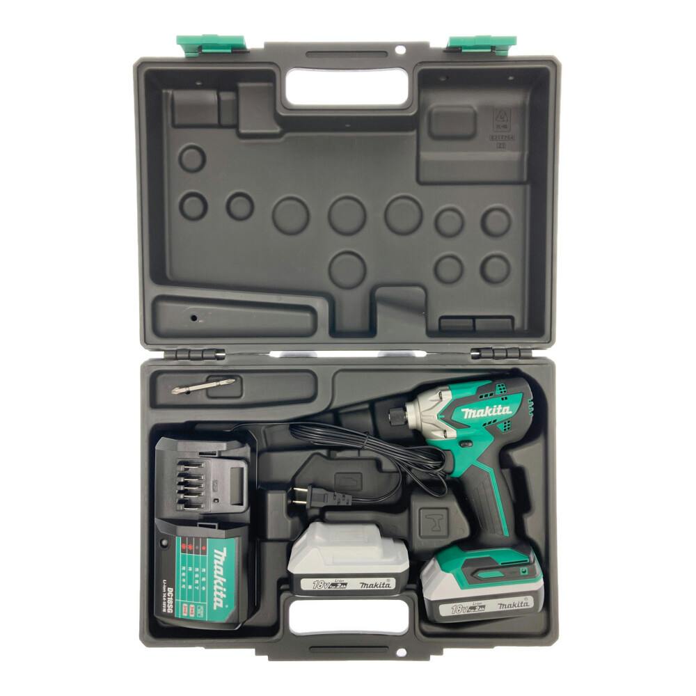 マキタ 充電式インパクトドライバ 18V MTD002DSAX バッテリ2個付