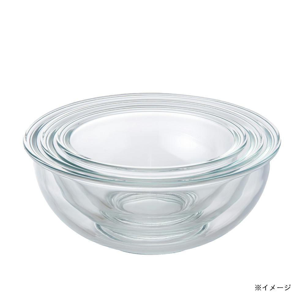 レンジやオーブンで使える耐熱ガラスボウル 18cm | シンク・コンロ