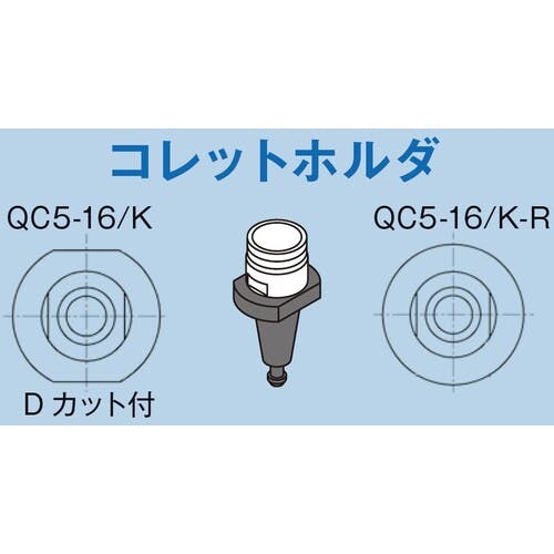 CAINZ-DASH】ナカニシ コレットホルダ（9216） QC5-16【別送品