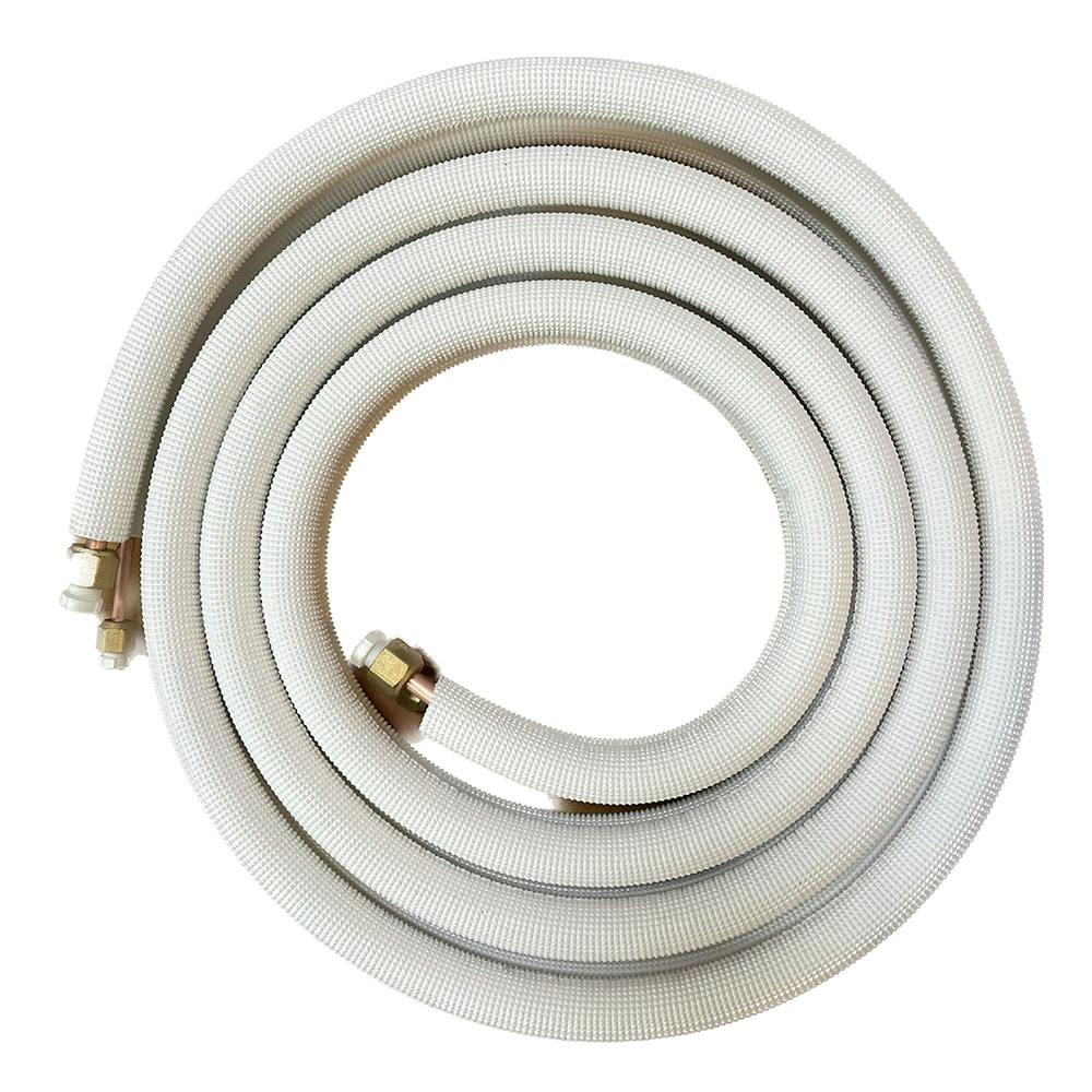 MF エアコンペアチューブ 2分3分 フレア加工済 ナット付 7m ペアコイル