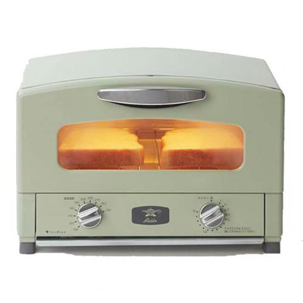 アラジン グラファイトトースター グリーン CAT-GS13A | キッチン家電