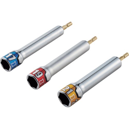 CAINZ-DASH】京都機械工具 インパクトドライバ用ロングソケットビット