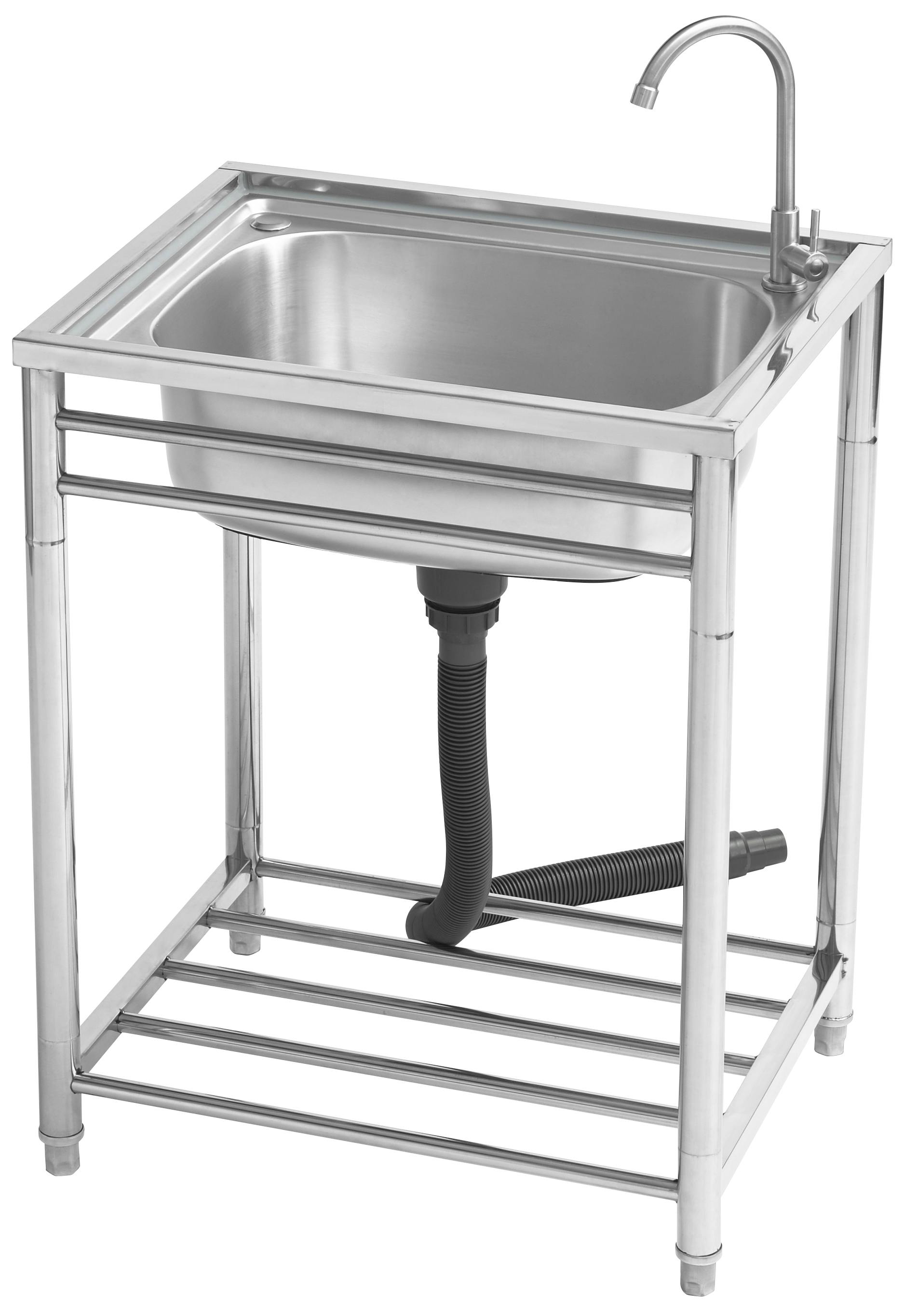 サンカ おそとキッチン ステンレス流し台65【別送品】 | リフォーム