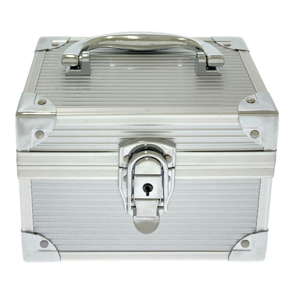 JEJアステージ ACCS ミニアルミケース シルバー AL-M 幅17.5cm 奥行