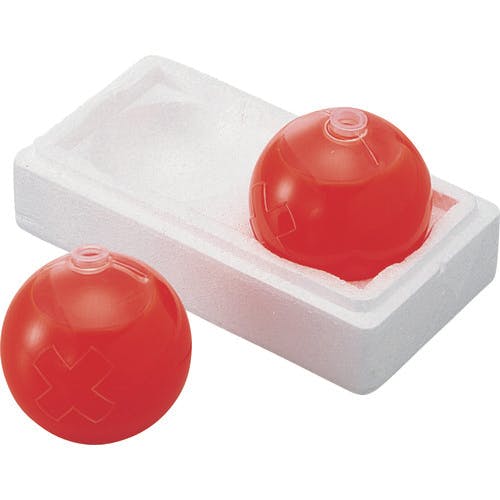 CAINZ-DASH】日本緑十字社 防犯用カラーボール（スカットボール） 赤