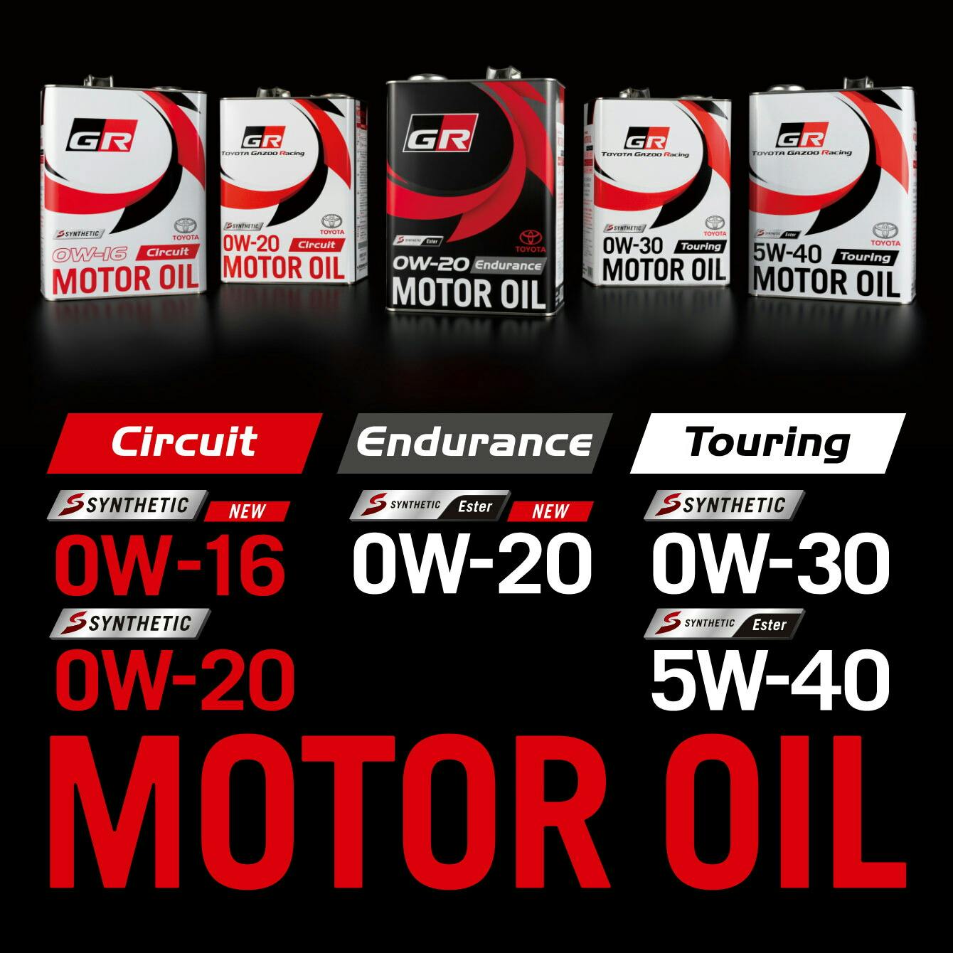 トヨタ 純正オイル GR Circuit 0W-16 4L TOYOTA Gazoo Racing 品番