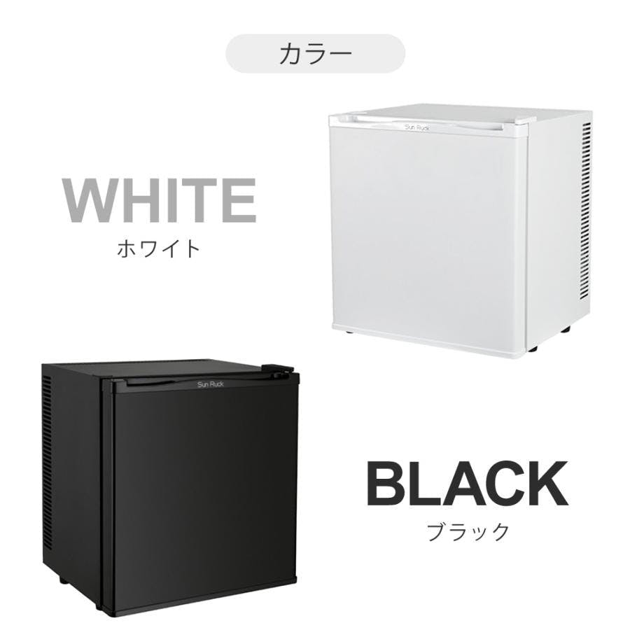 SunRuck 1ドア冷蔵庫 SR-R2003K ブラック 小型 20L 無音 無振動
