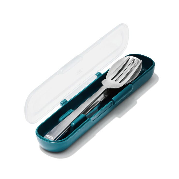 オクソー プレップ&ゴー ステンレスカトラリーセット ケース付き OXO