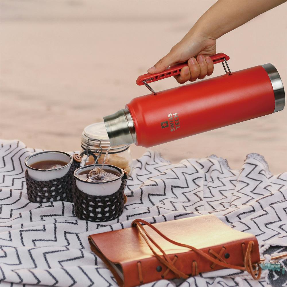 SWISS TECH スイステック スイステック スイステック 魔法瓶 赤色