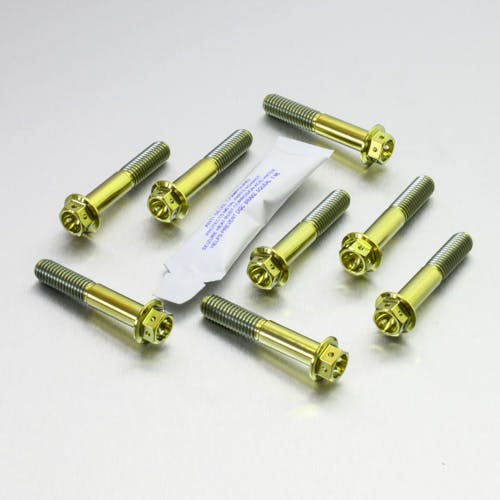 Pro-Bolt プロボルト Titanium Top ＆ Bottom Clamp Yoke Pinch Kit