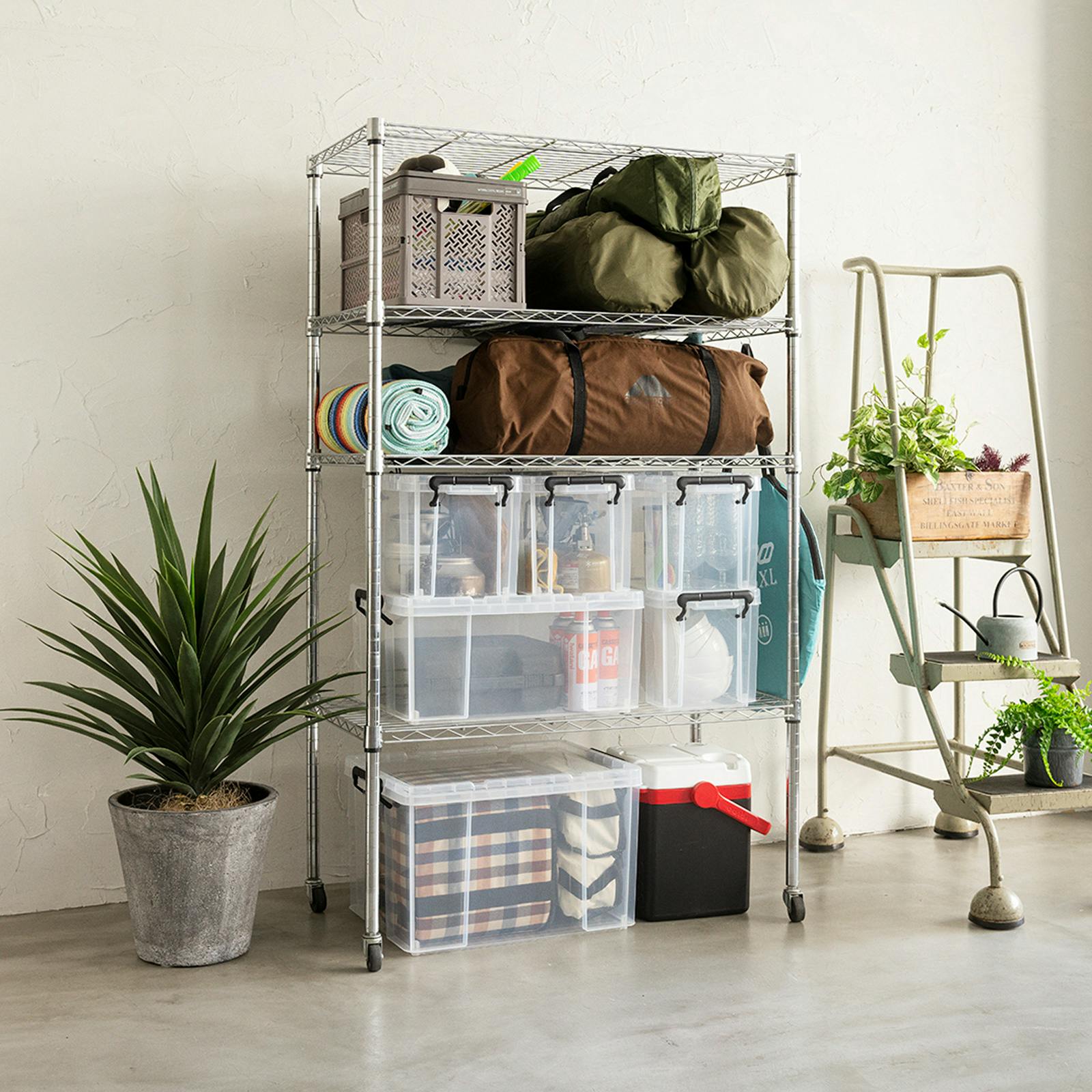 天馬 ロックス 740-3L クリア 多機能 耐久性 コンテナボックス