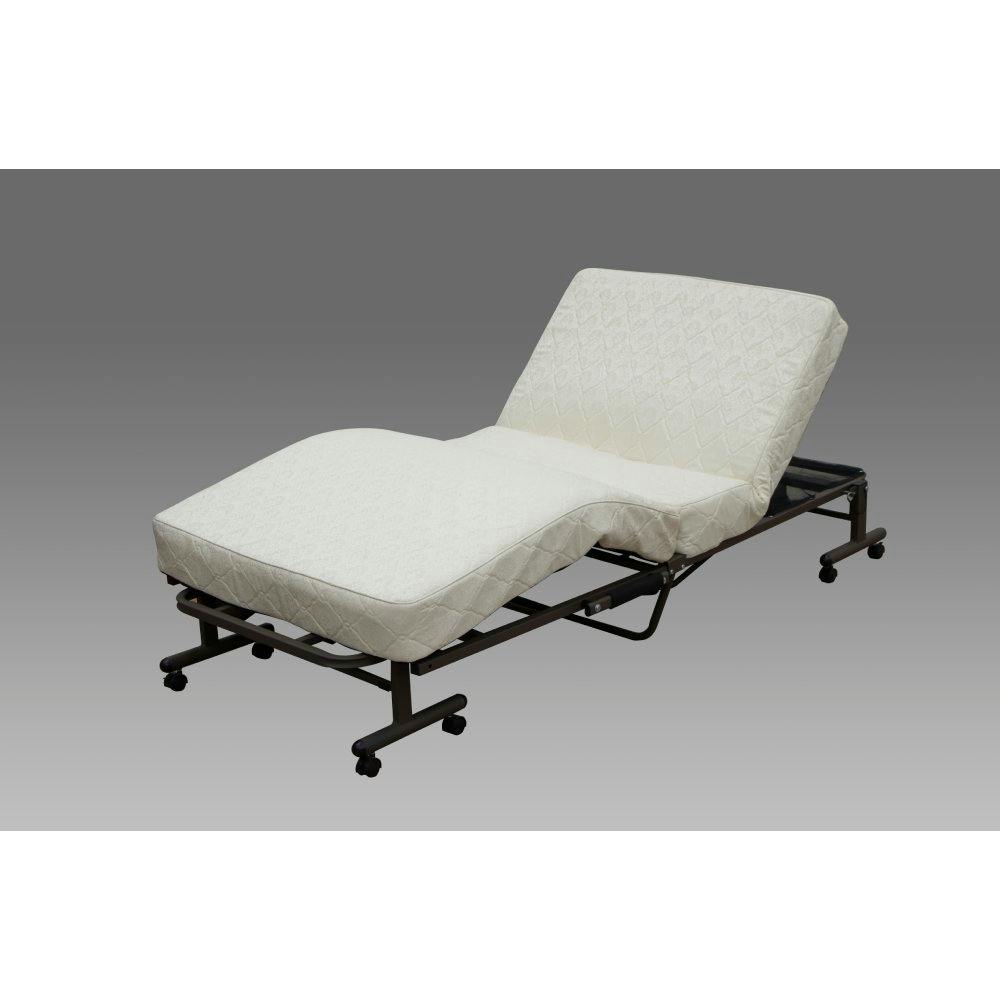 アイリスオーヤマ 折りたたみ電動リクライニングベッド コイルタイプ