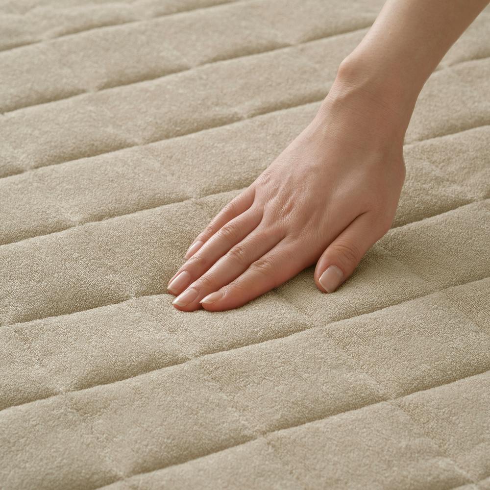 アイリスオーヤマ タオルタッチラグ ORG-T1824 ベージュ マット ラグ