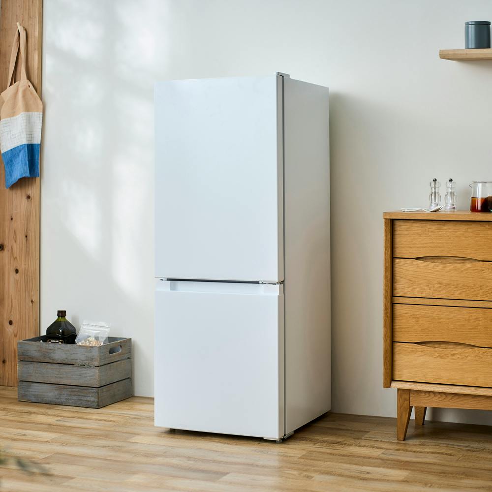 アイリスオーヤマ 冷凍冷蔵庫 133L IRSD-13A-W ホワイト 冷蔵庫 大容量