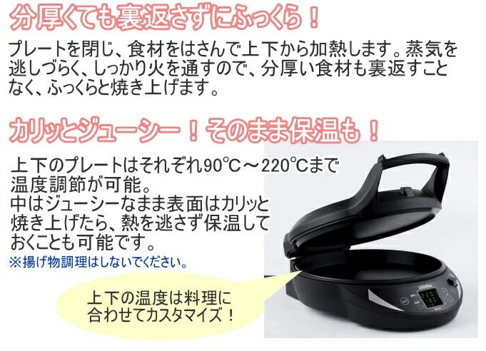 エムケー精工 ハサマイズ 両面焼きホットプレート HASAMIZE TK-H315K