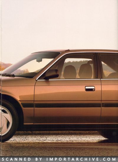 1989 Mazda 626 Brochure - ImportArchive