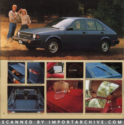 1983 Nissan Pulsar Brochure (Late Version) - ImportArchive
