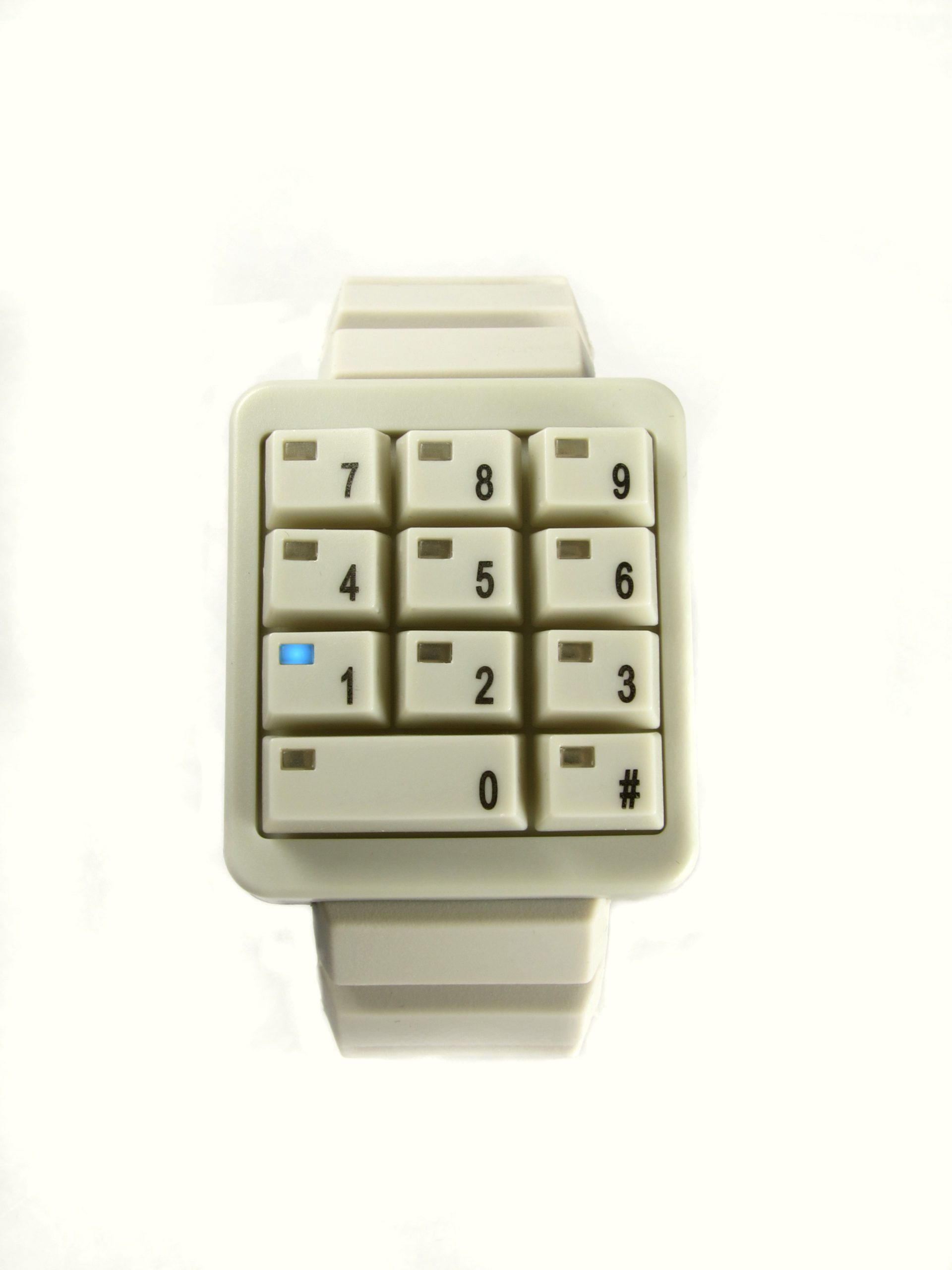 Click KepPad LED watch BitCoin Payment accepted