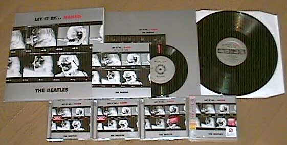 THE BEATLES LET IT BE  NAKED
