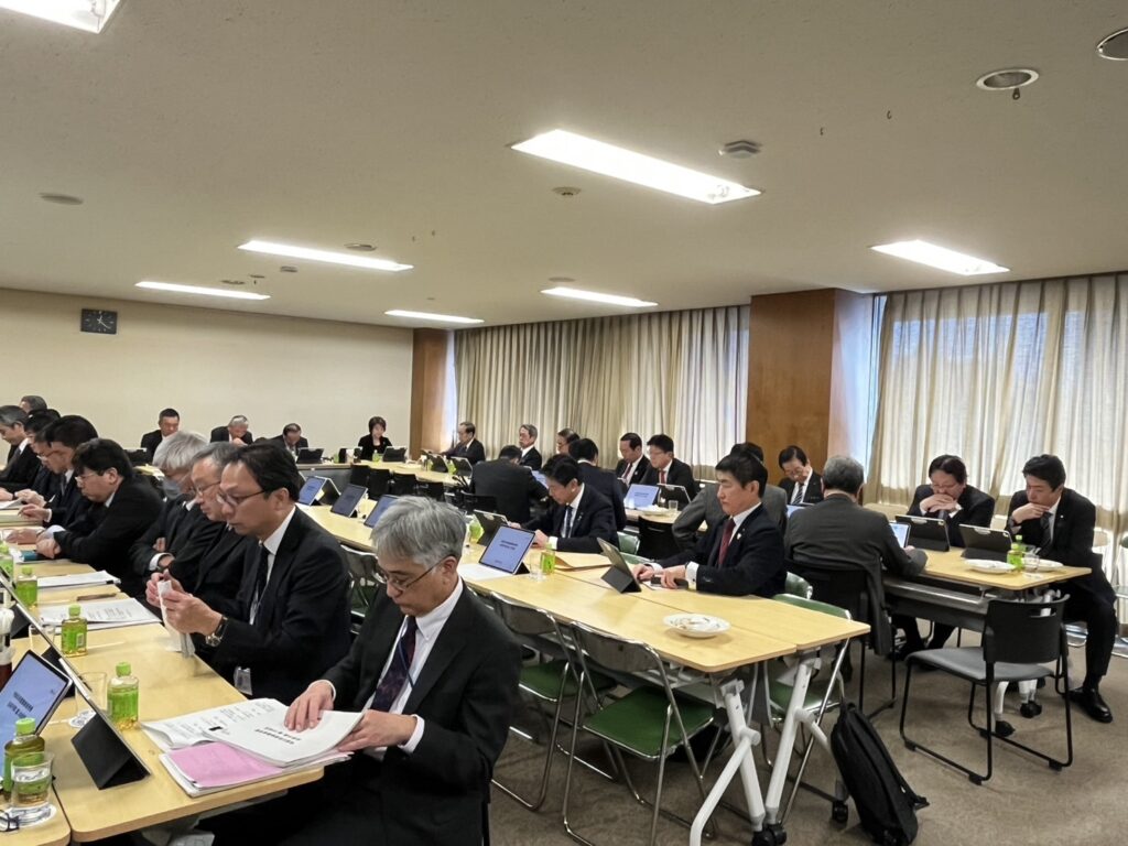 総務部会関係・消防議員連盟の合同会議 | 犬童 周作（いんどう しゅう
