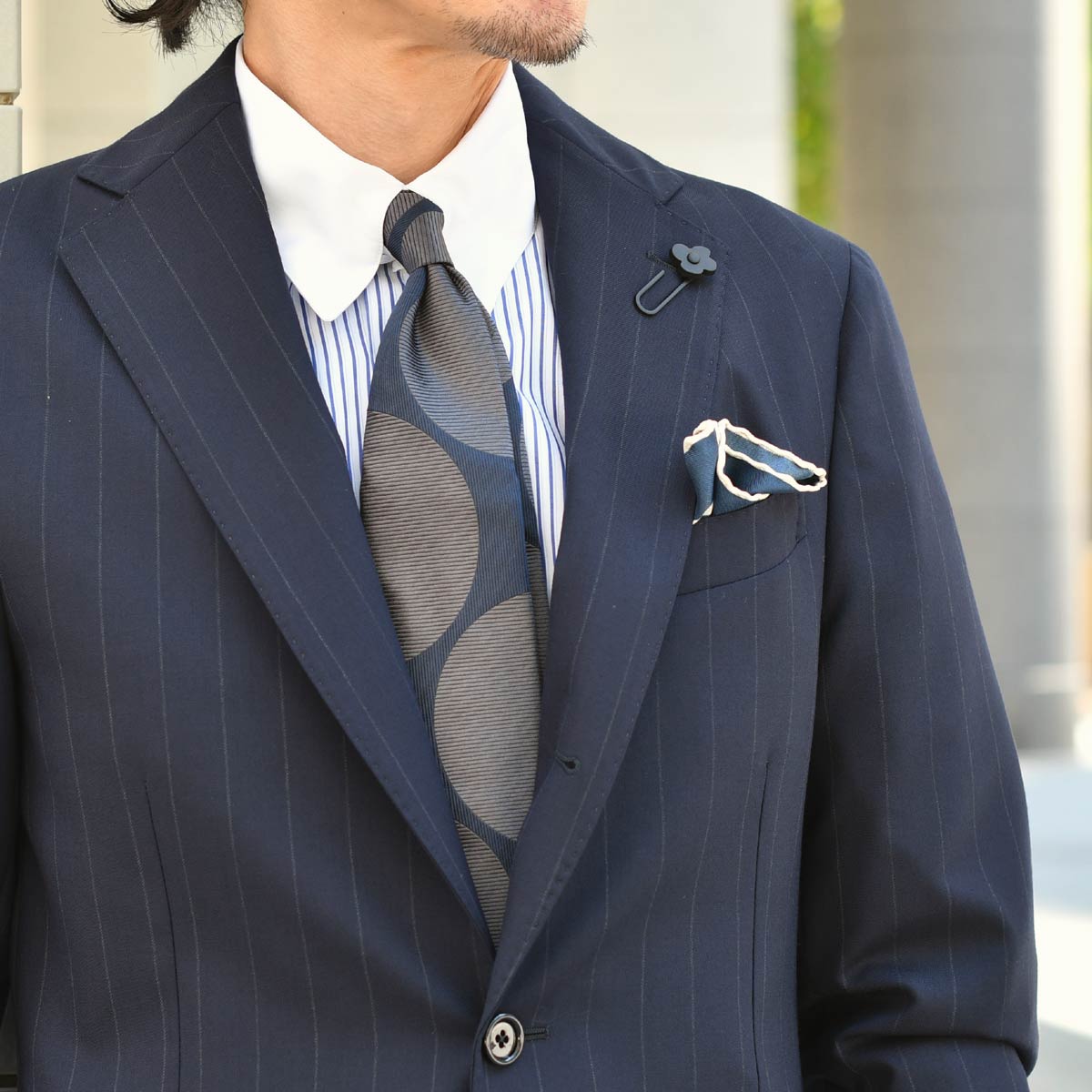 基本のネイビースーツ！LARDINI【ラルディーニ】 – CINQUECLASSICO