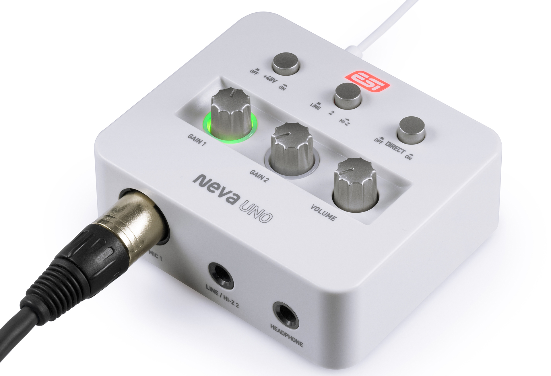 ESI Neva Uno | 持ち運びしやすい超小型オーディオ・インターフェース
