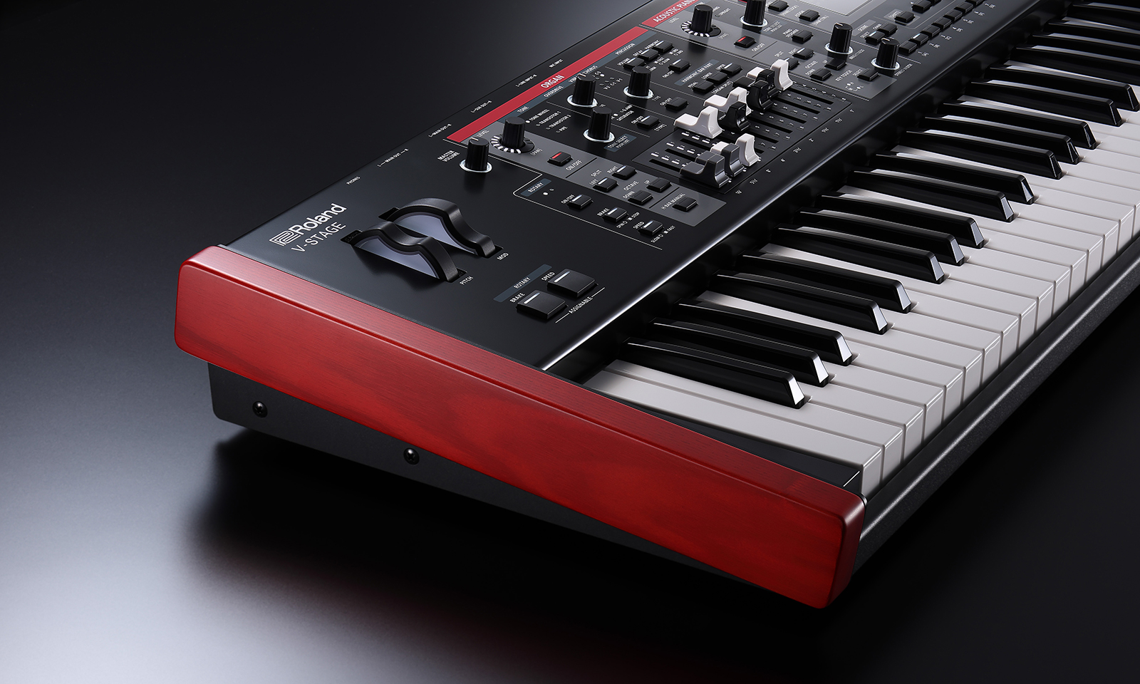 ROLAND V-STAGE 76 / 88 | 4つの専用サウンドエンジンと操作でステージ