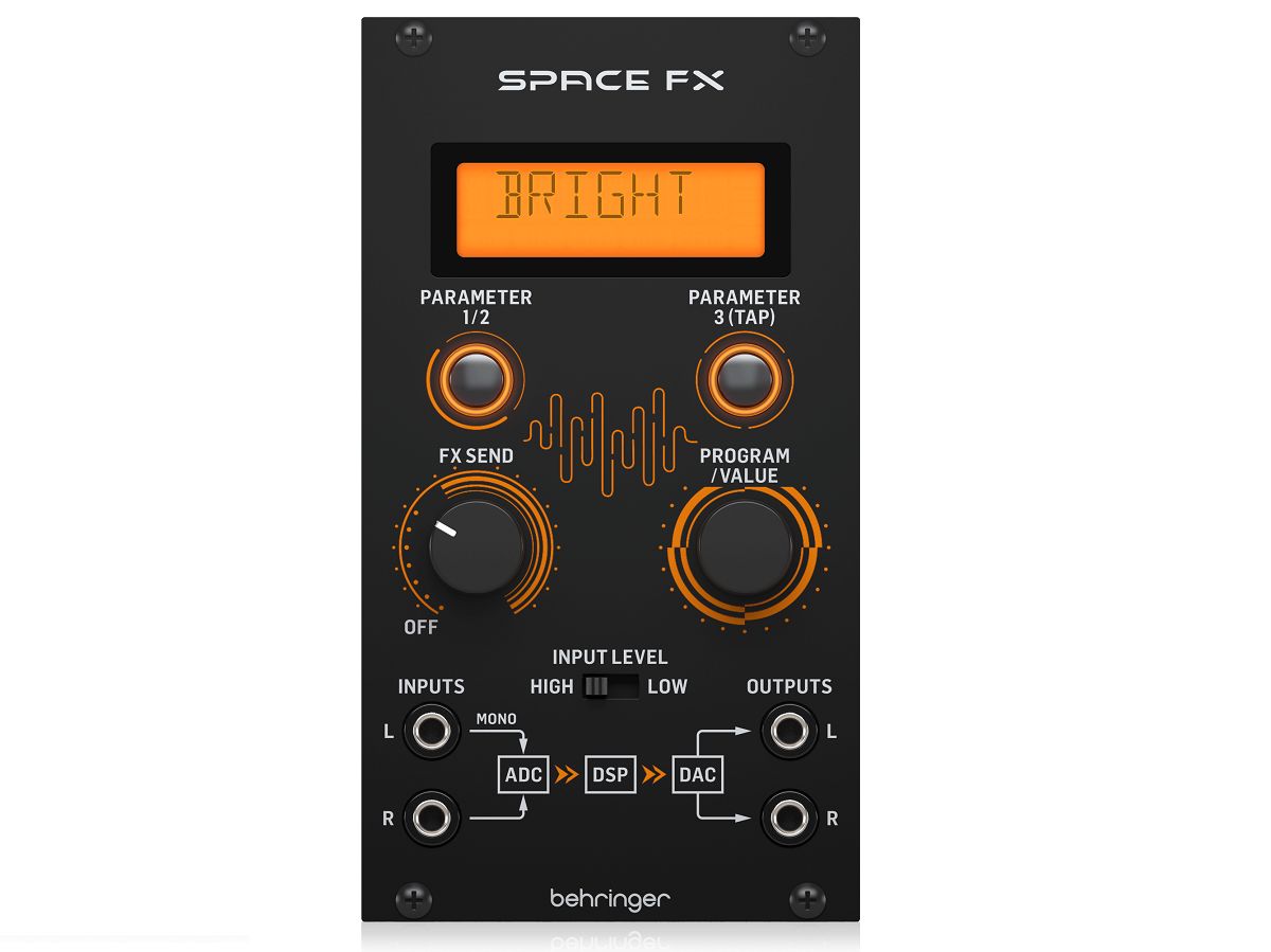 Behringer SPACE FX | 24bitマルチエンジンデジタルステレオエフェクト