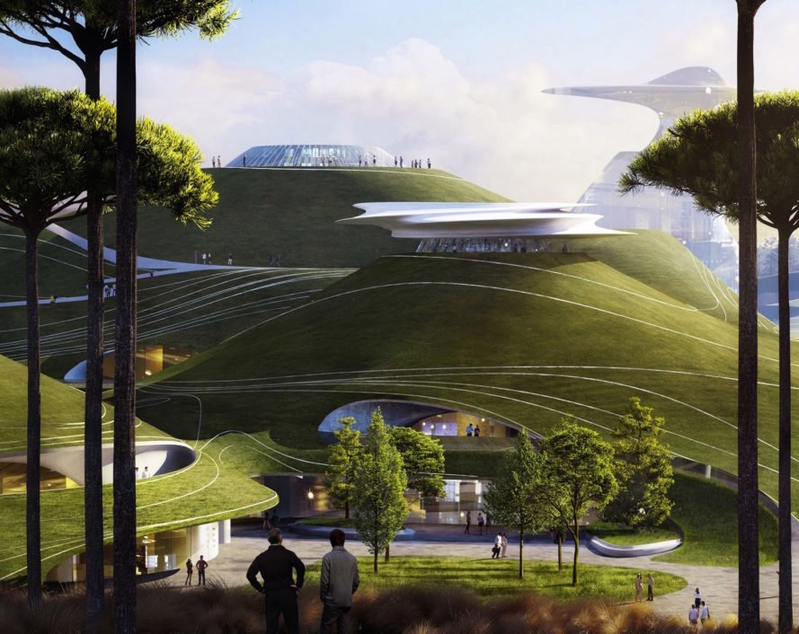 Quzhou Sports Campus by MAD Architects | Inhabitat - Green Design