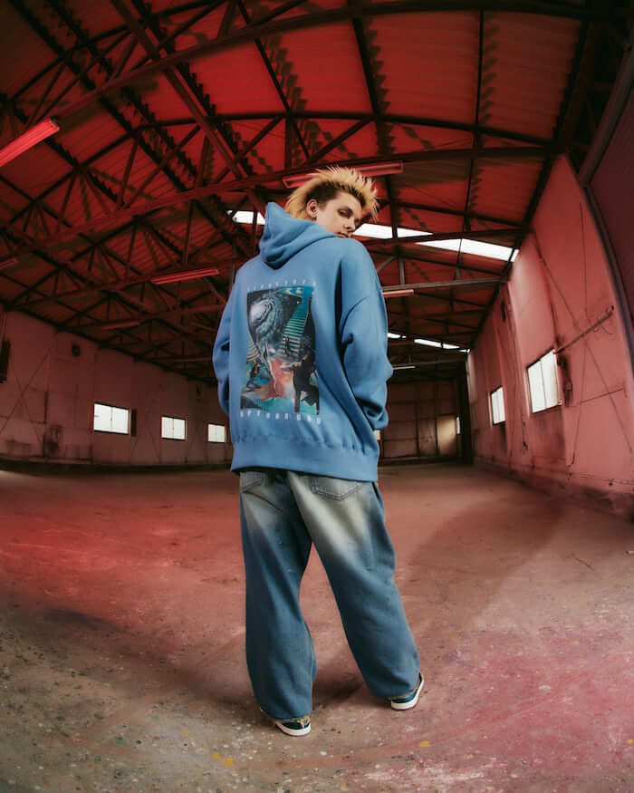 F-LAGSTUF-F(フラグスタフ)｜DENIM BORO BAGGIE PANTS｜正規通販取扱店