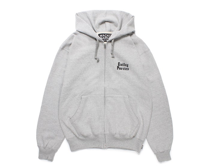 WACKO MARIA(ワコマリア)｜HEAVY WEIGHT FULL ZIP HOODED SWEAT SHIRT