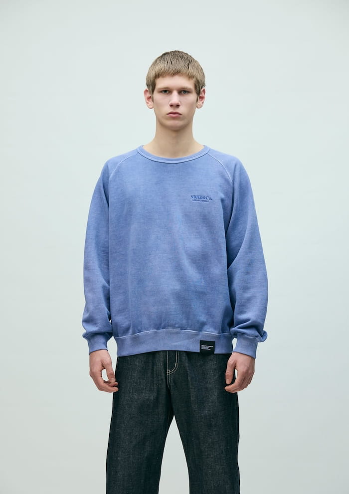 NEIGHBORHOOD(ネイバーフッド)｜PIGMENT DYED SWEAT SHIRT LS｜正規