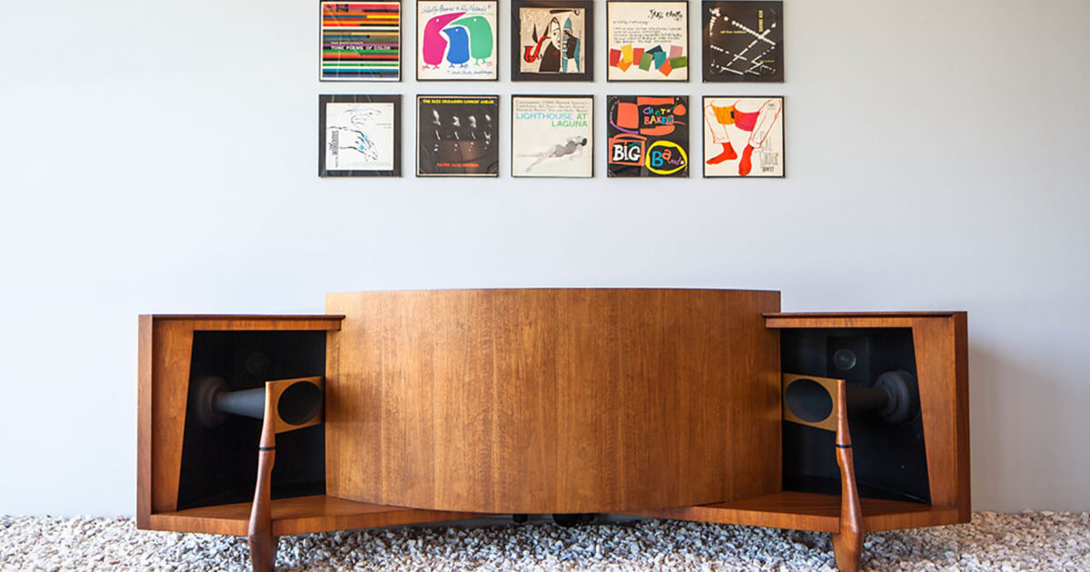 JBL Paragon Speaker System: A Mid-Century Wooden Masterwork | In