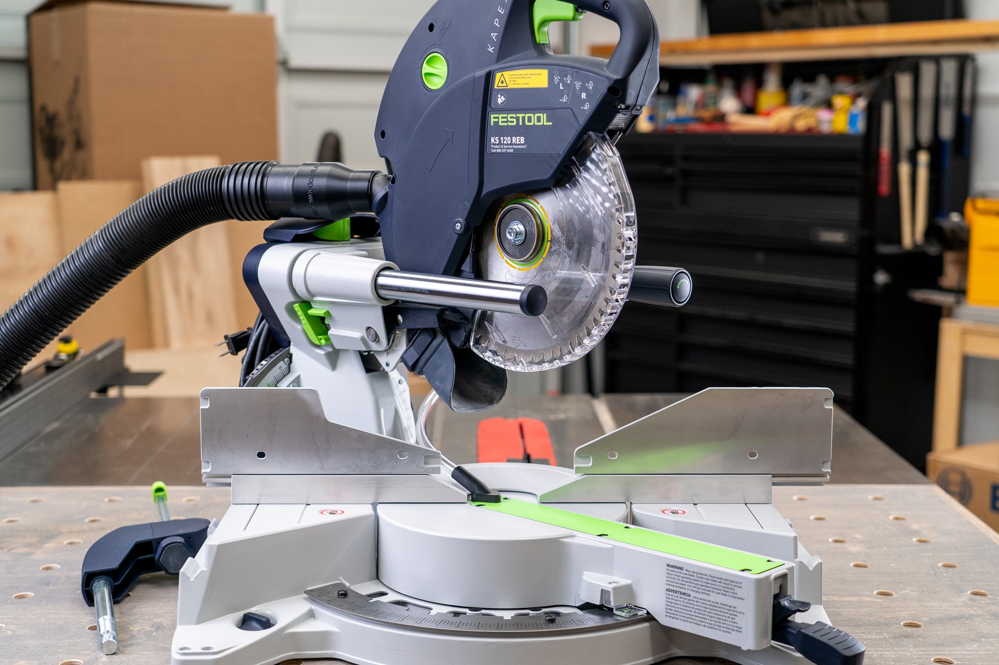 Festool Kapex KS 120 Zero Clearance Dust Collection Throat Plate
