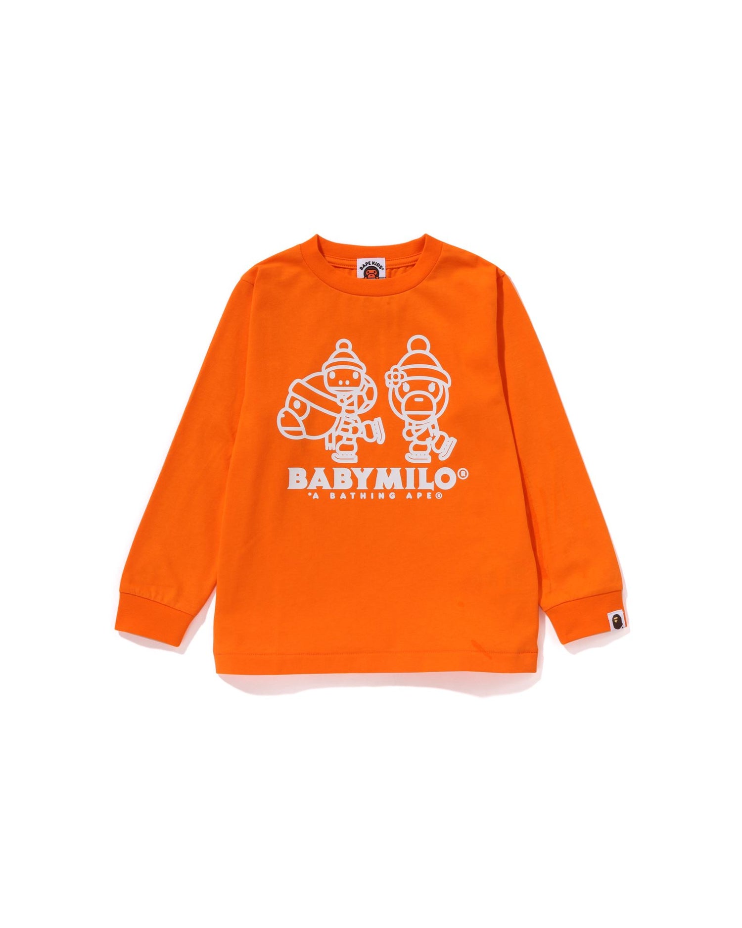 新品)A BATHING APE BABY MILO ロングスリーブTシャツ トップス A