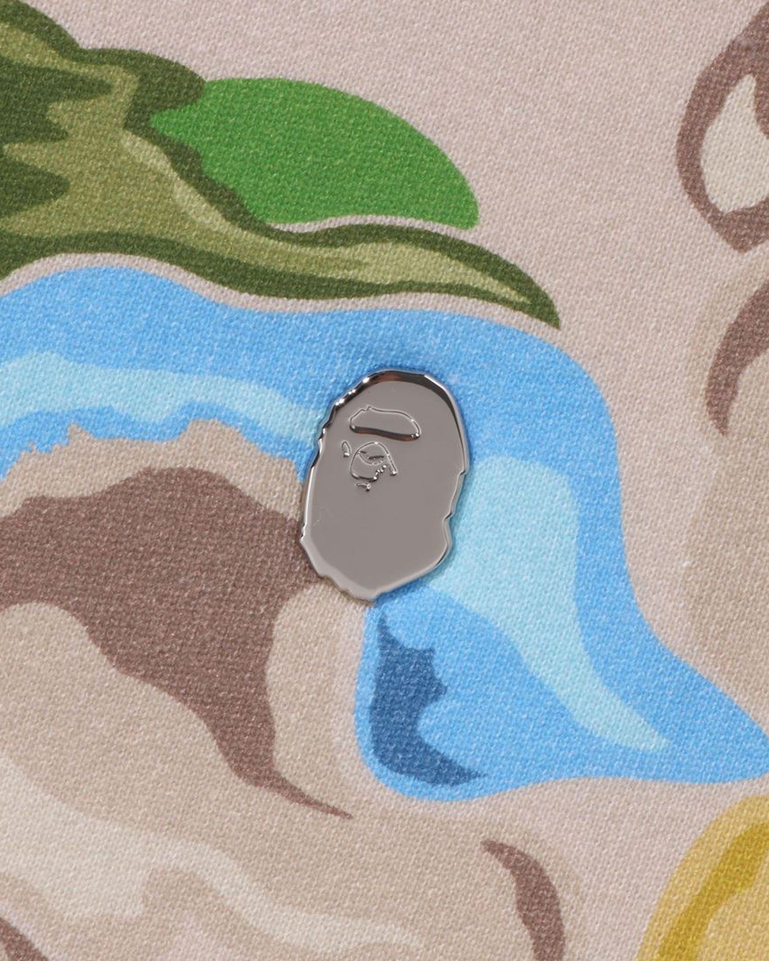 A BATHING APE® BAPE Art Camo Metal One Point Crewneck | Bape