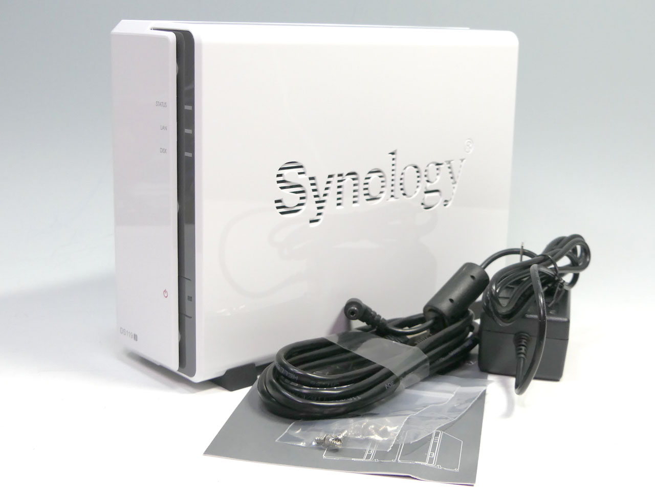 1万円ちょいの1ベイNAS、Synology「DS119j」、高機能アプリは使えるが