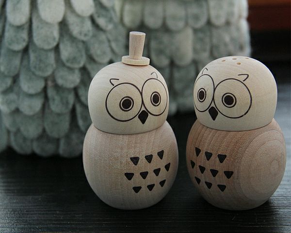 La Luz（ラルース）ふくろう七味入れ キッチンツール｜調理器具通販