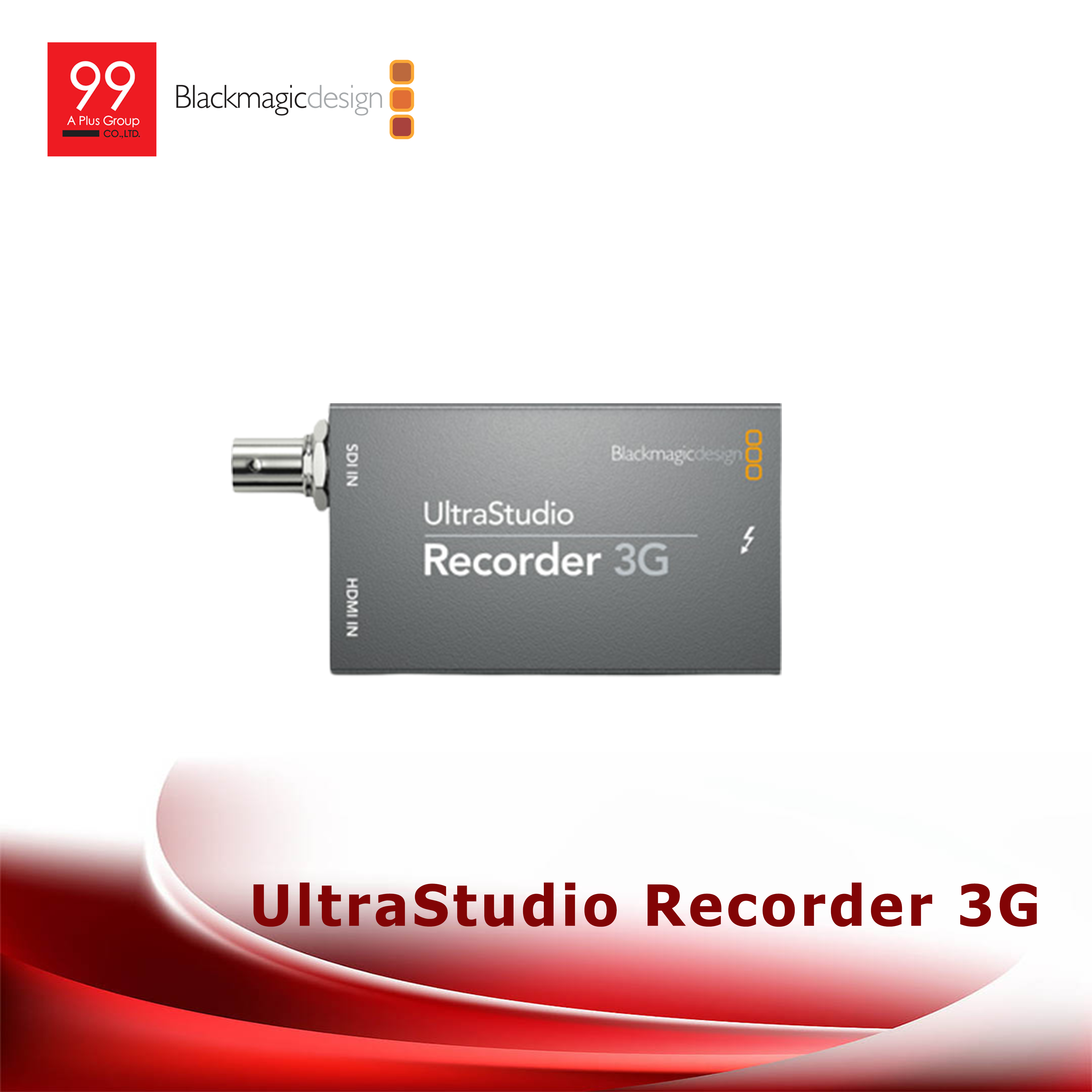 Blackmagic UltraStudio Recorder 3G - 99 A Plus Group Co.,LTD