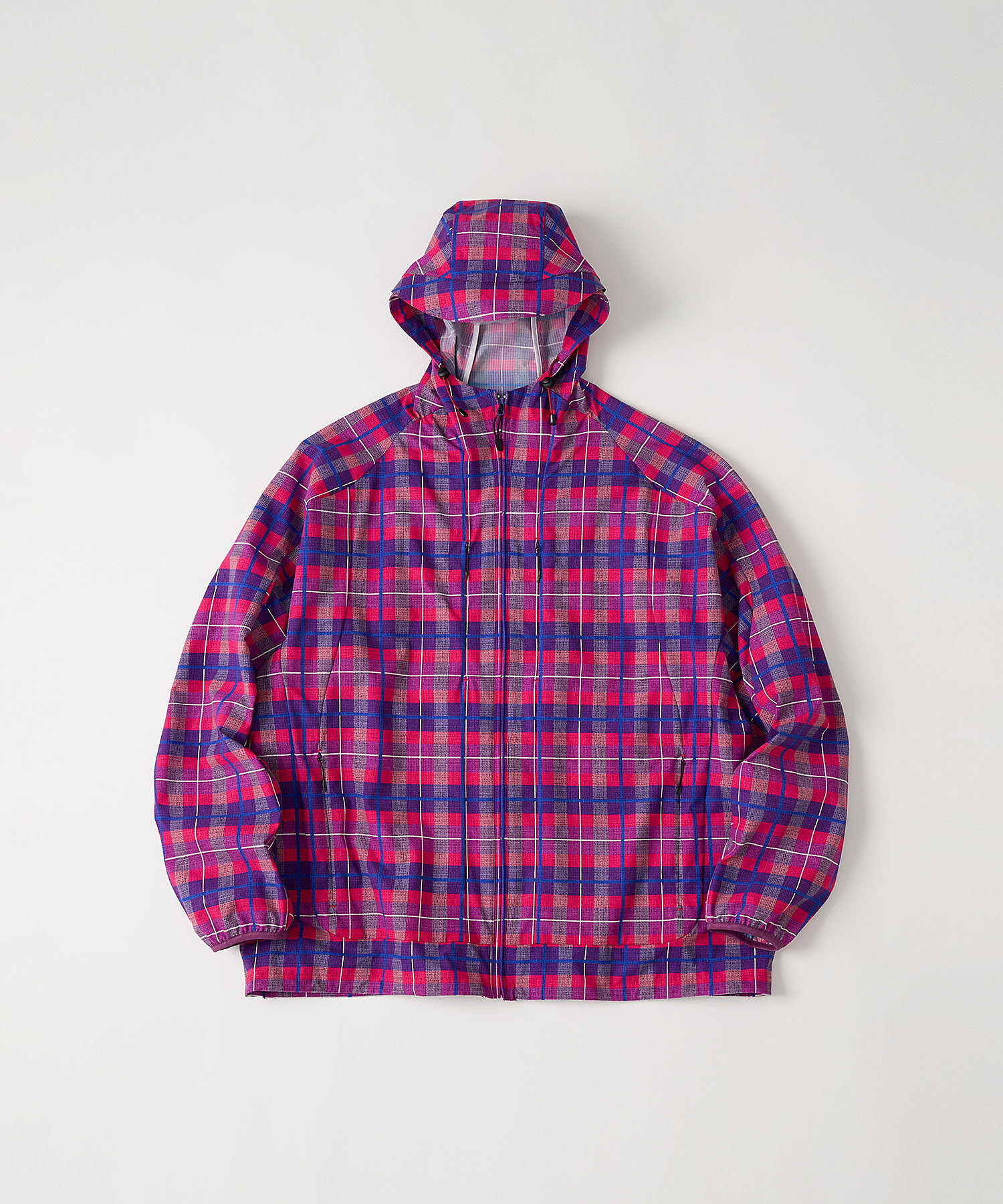 ブルゾン MADRAS CHECK ZIP BLOUSON