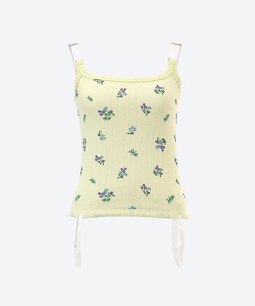 伊勢丹新宿店別注 COTTON EYELET RIB FLOWER