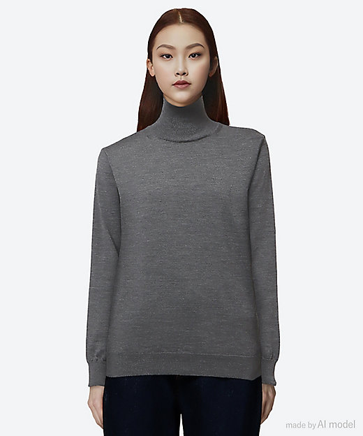 セーター SUPERIOR MERINO TURTLE NECK BN