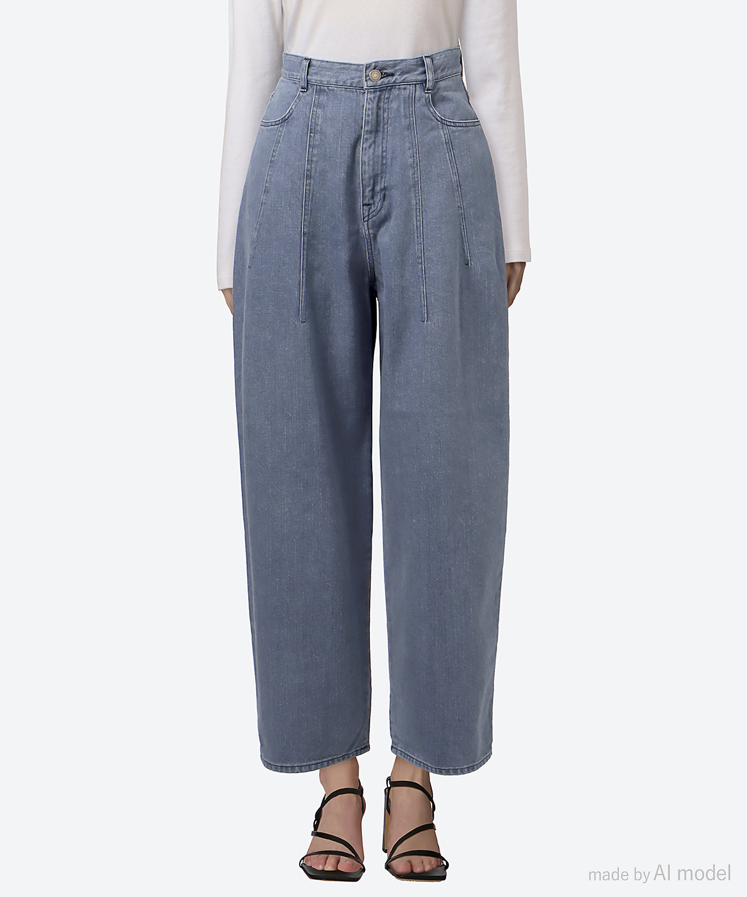 Miriam panel denim pants BL 6S