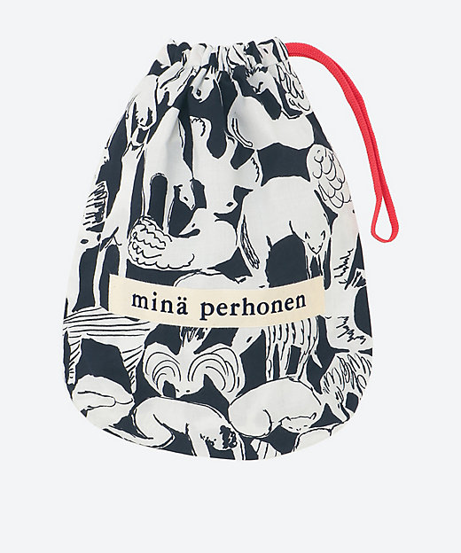 巾着（小）“life puzzle” | mina perhonen (Baby&Kids)/ミナ