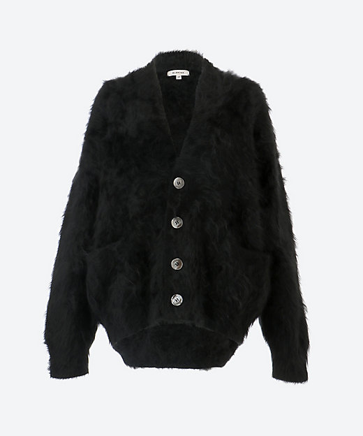 カシミヤファー7GVネックカーディガン | BLAMINK (Women