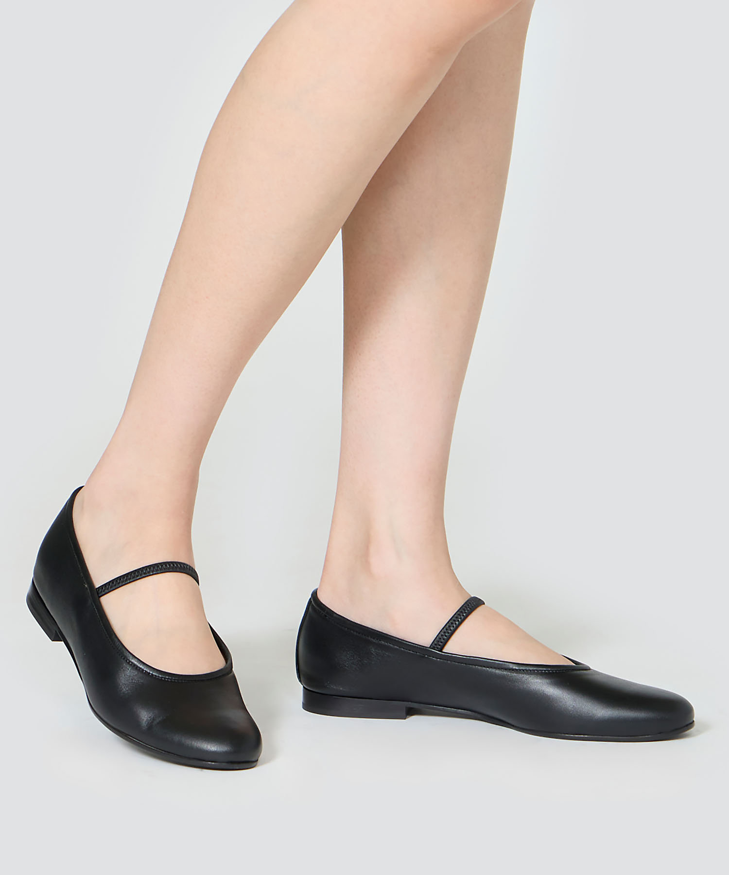 GOLD メリージェーンパンプス 1．0cm BLACK