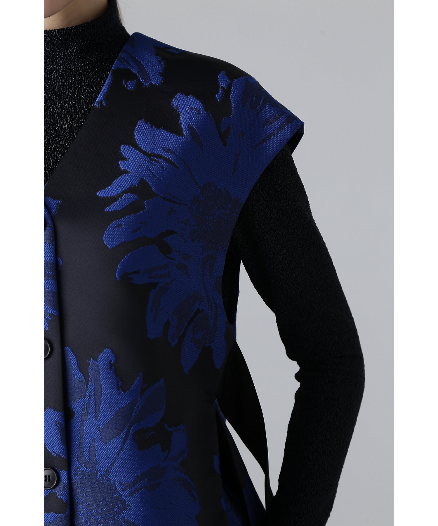 ◇ボタニカルジャガードブラウス（5315110111） | ADORE